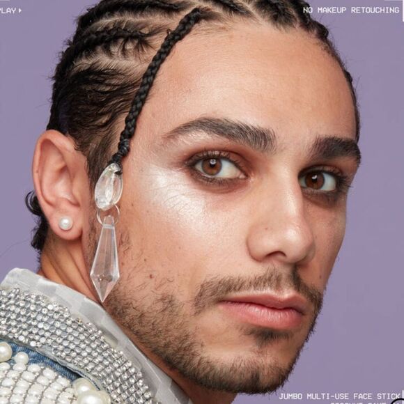 🦋 NYX Jumbo Multi-use Face Stick Highlighter 01 Coconut Cake New Full Size - Picture 3 of 7